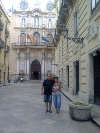 les parents d'Alexa en visite à Trapani, i genitori di Alex in visita a Trapani